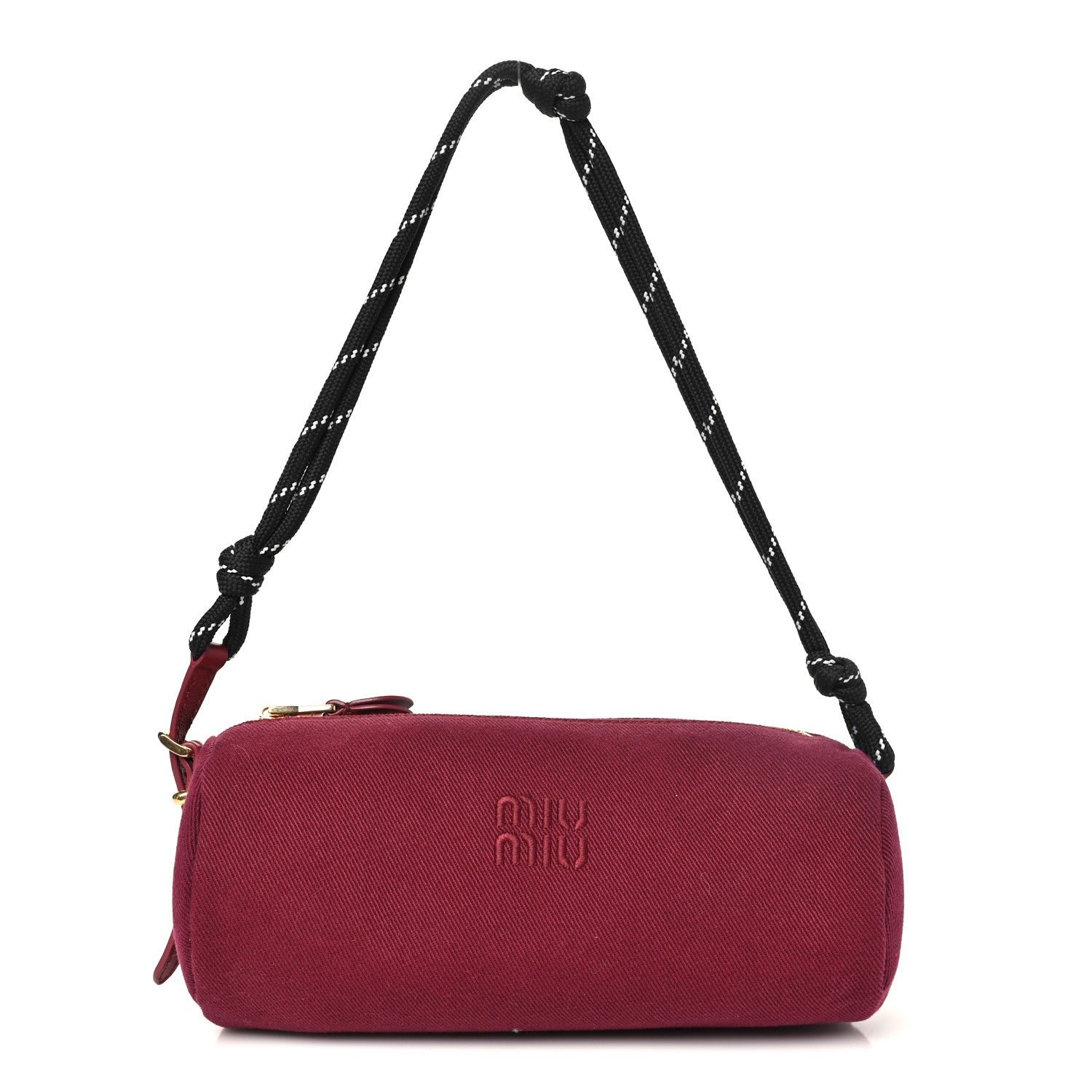 Miu Miu Gabardine Pouch Cerise Baltico
