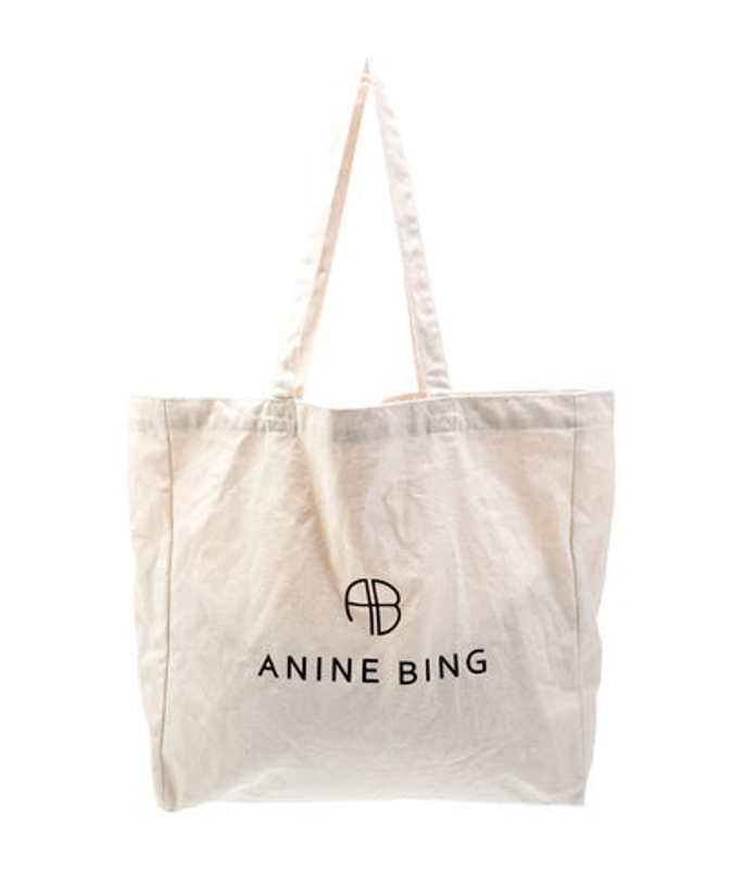 Anine Bing Bing Canvas Tote W Tags