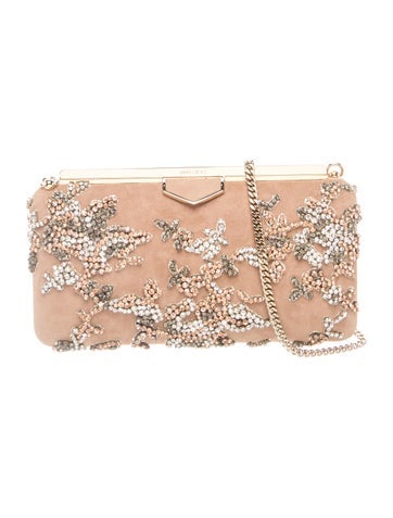 Jimmy Choo Suede Clutch
