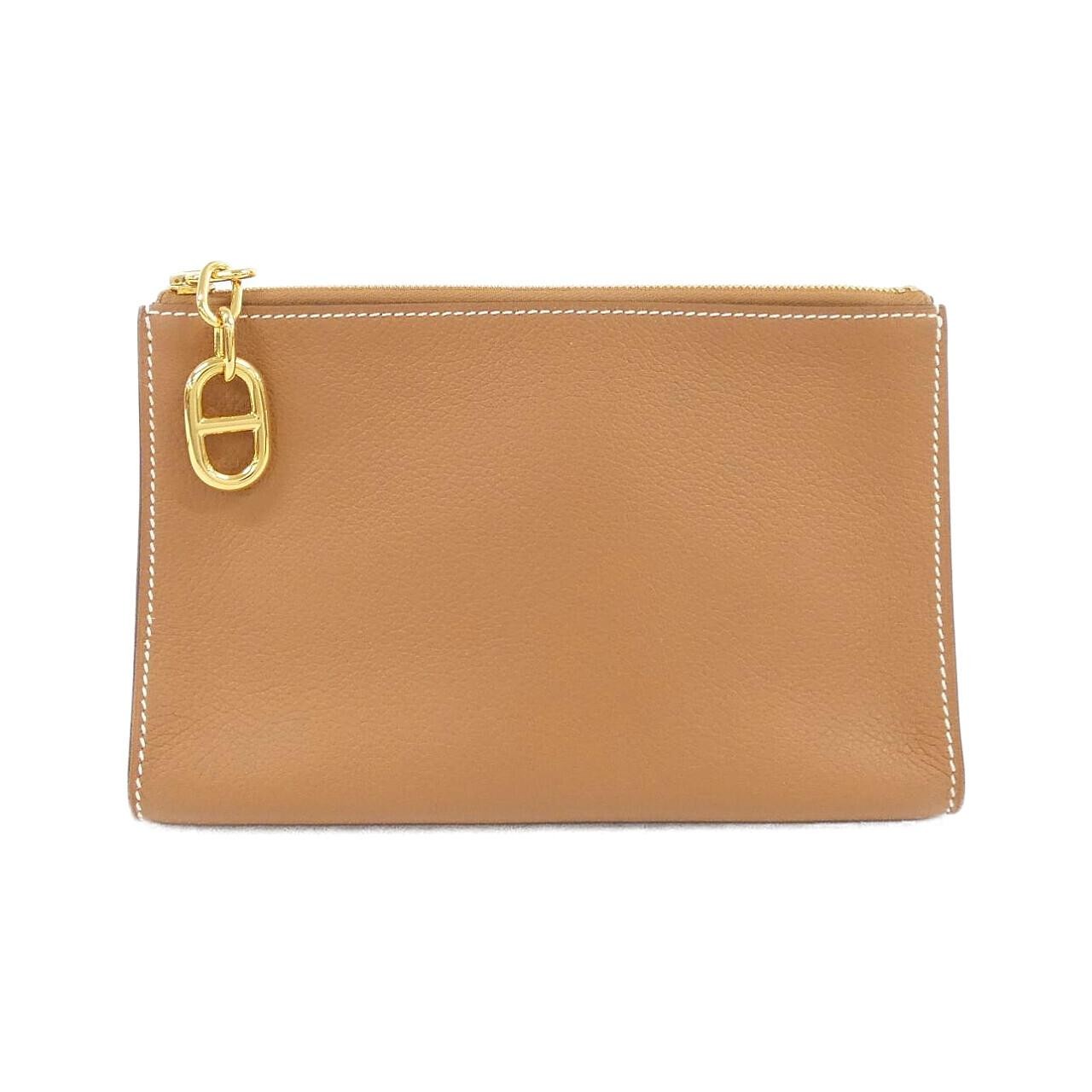 Hermes Zip Ango Chaine d'Ancre PM 084321CC Pouch
