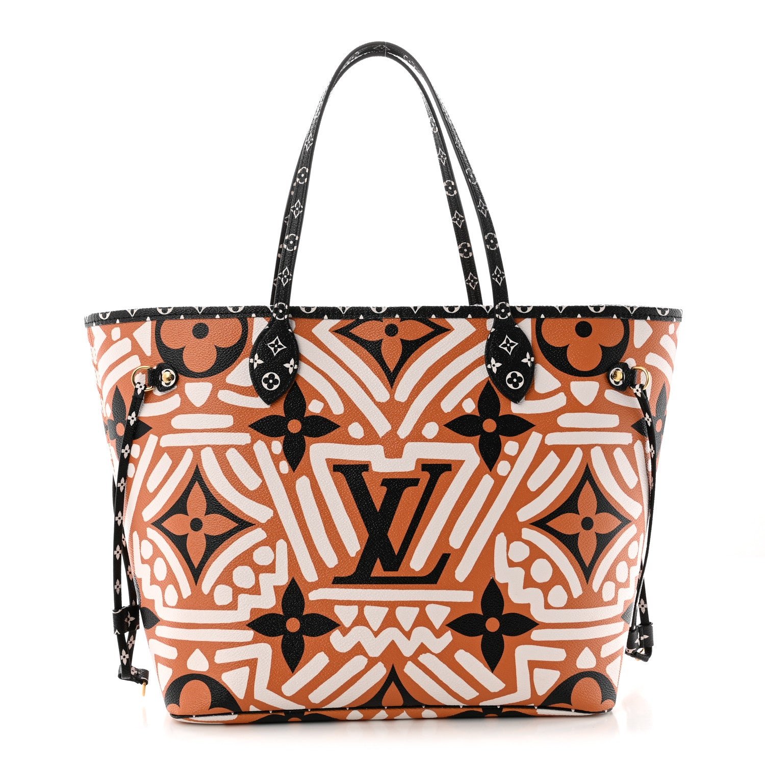 Louis Vuitton Monogram Giant Crafty Neverfull MM Creme Caramel