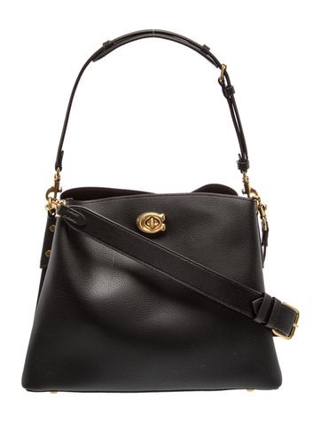 Leather Willow Shoulder Bag Medium