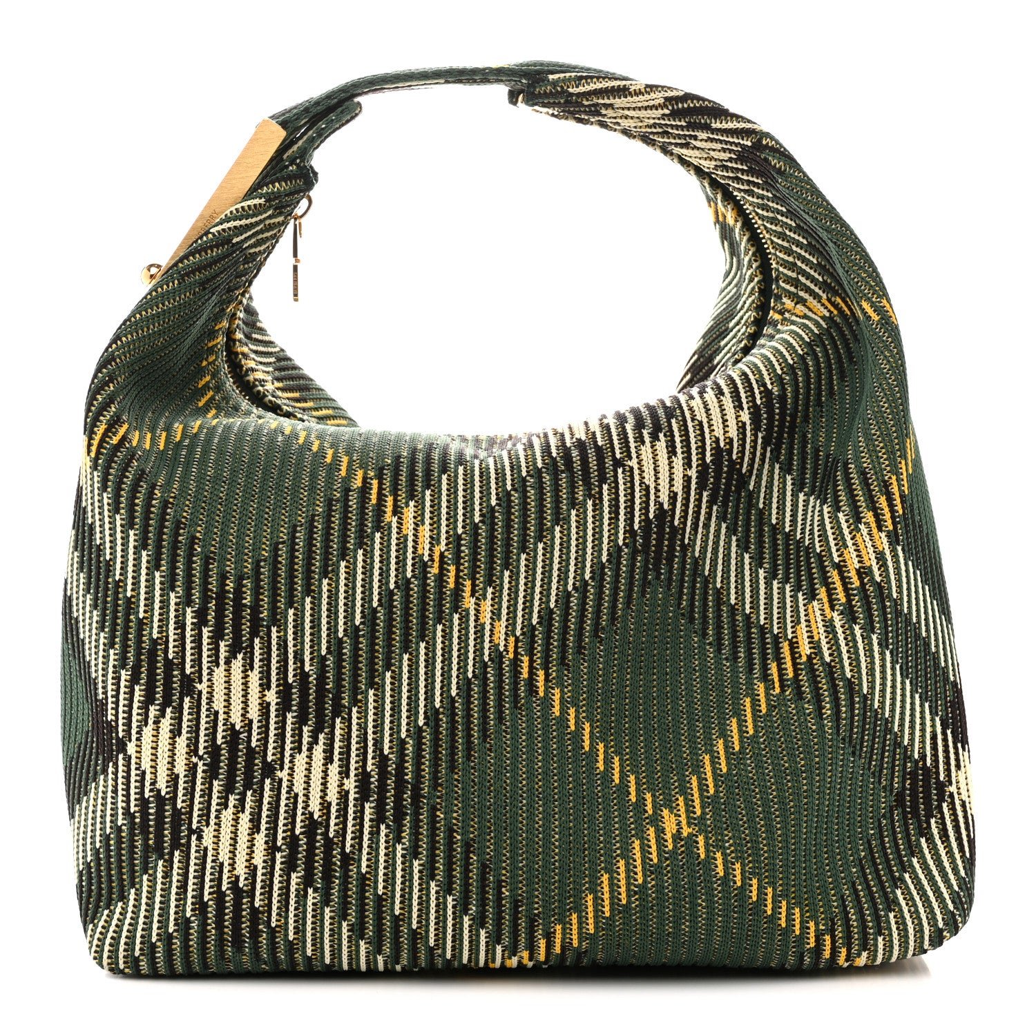Burberry Canvas Peg Medium Duffle Bag Ivy