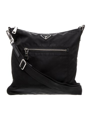 Tessuto Nylon Messenger Bag