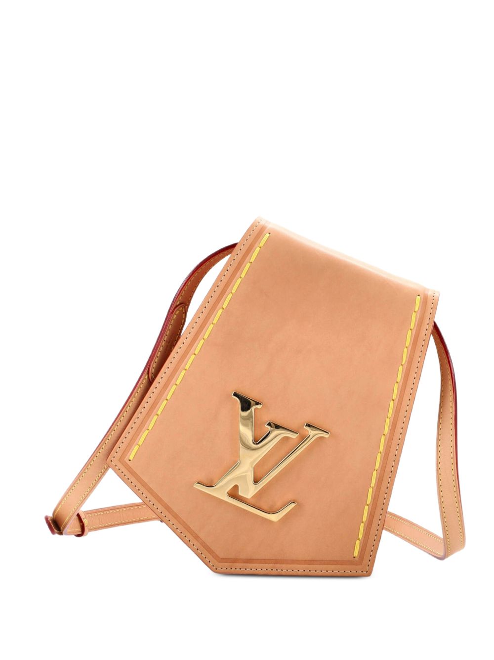 Key Bell XL Handbag Vachetta Leather crossbody bag