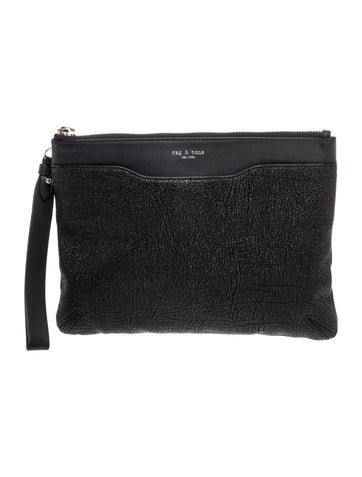 Rag & Bone Leather Clutch