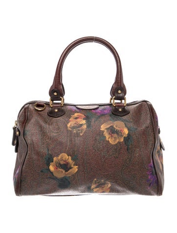 Leather Top Handle Bag
