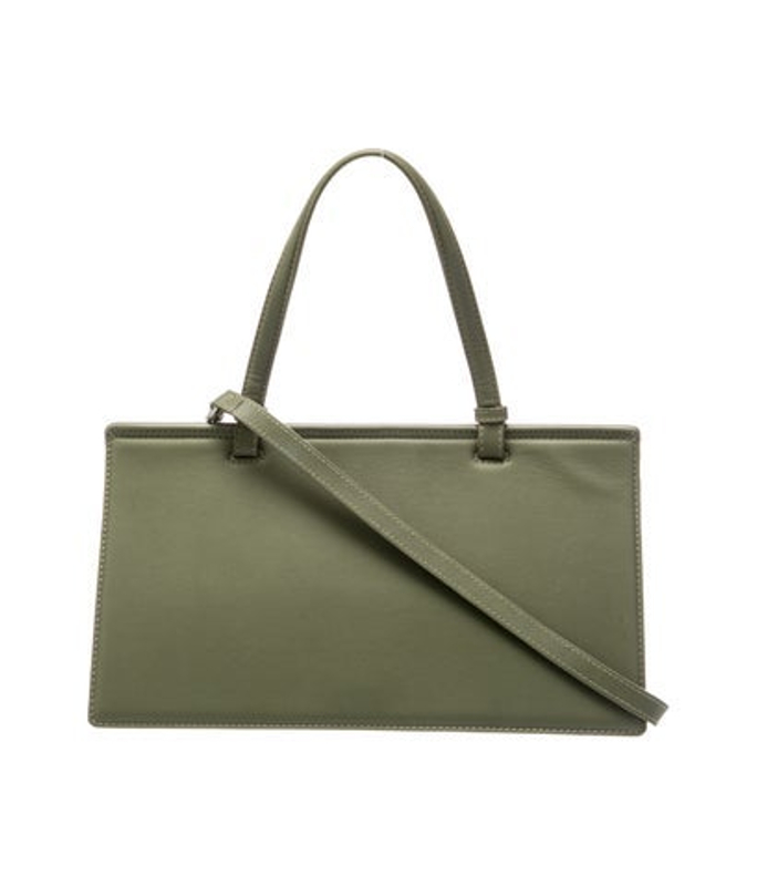 Mlouye Leather Top Handle Bag