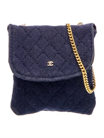 Quilted Micro Flap Bag