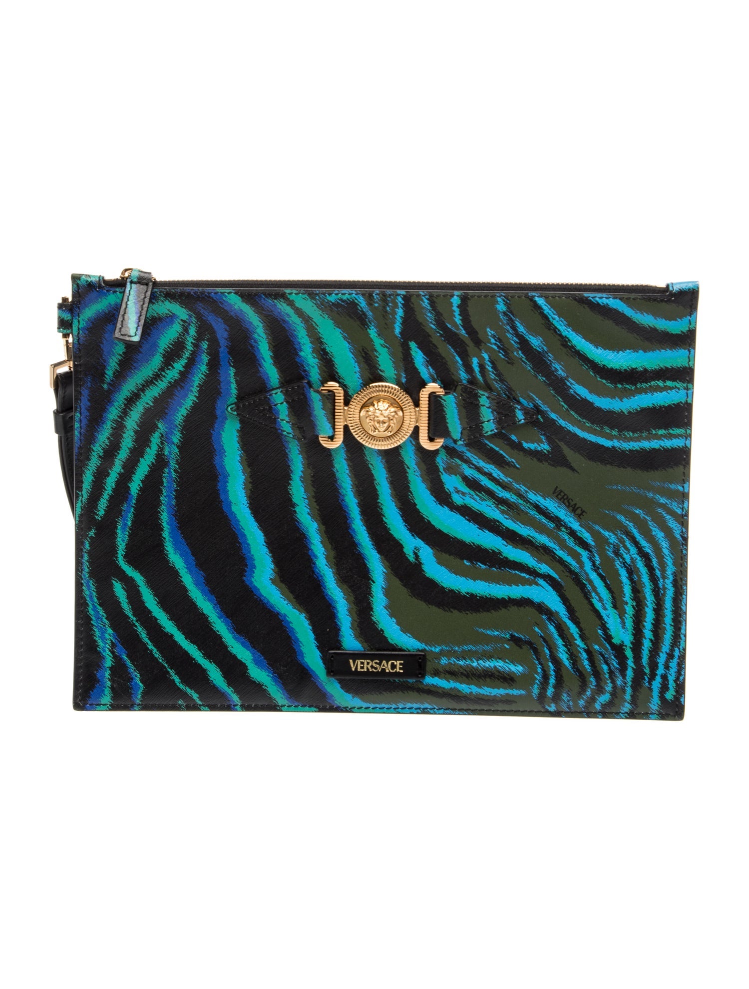 Versace Leather Clutch
