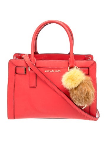 Michael Kors Leather Top Handle Bag