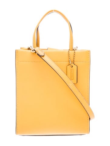 Leather Top Handle Bag