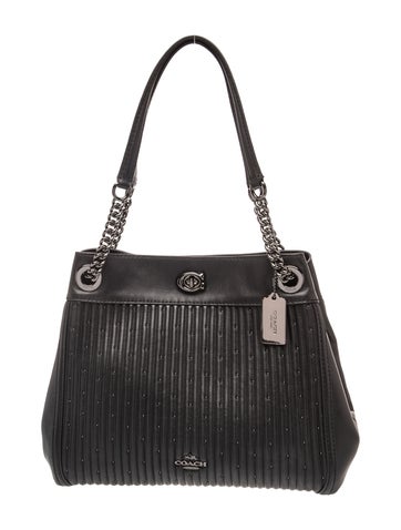 Leather Top Handle Bag