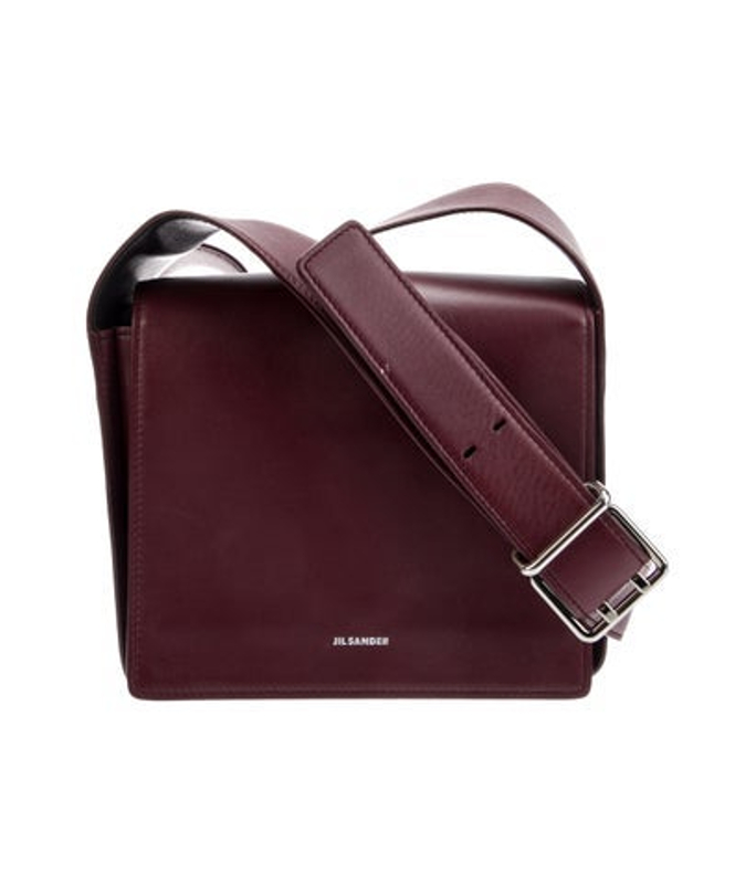 Jil Sander Sander Leather Crossbody Bag
