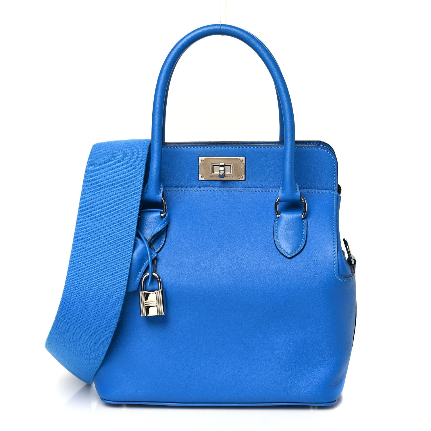 Hermes Swift Toolbox 20 Bleu Hydra