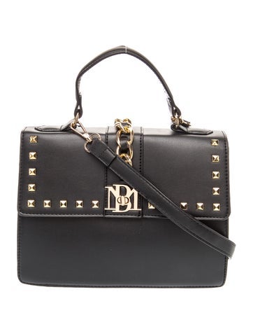 Badgley Mischka Leather Top Handle Bag