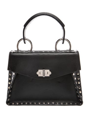 Leather Top Handle Bag