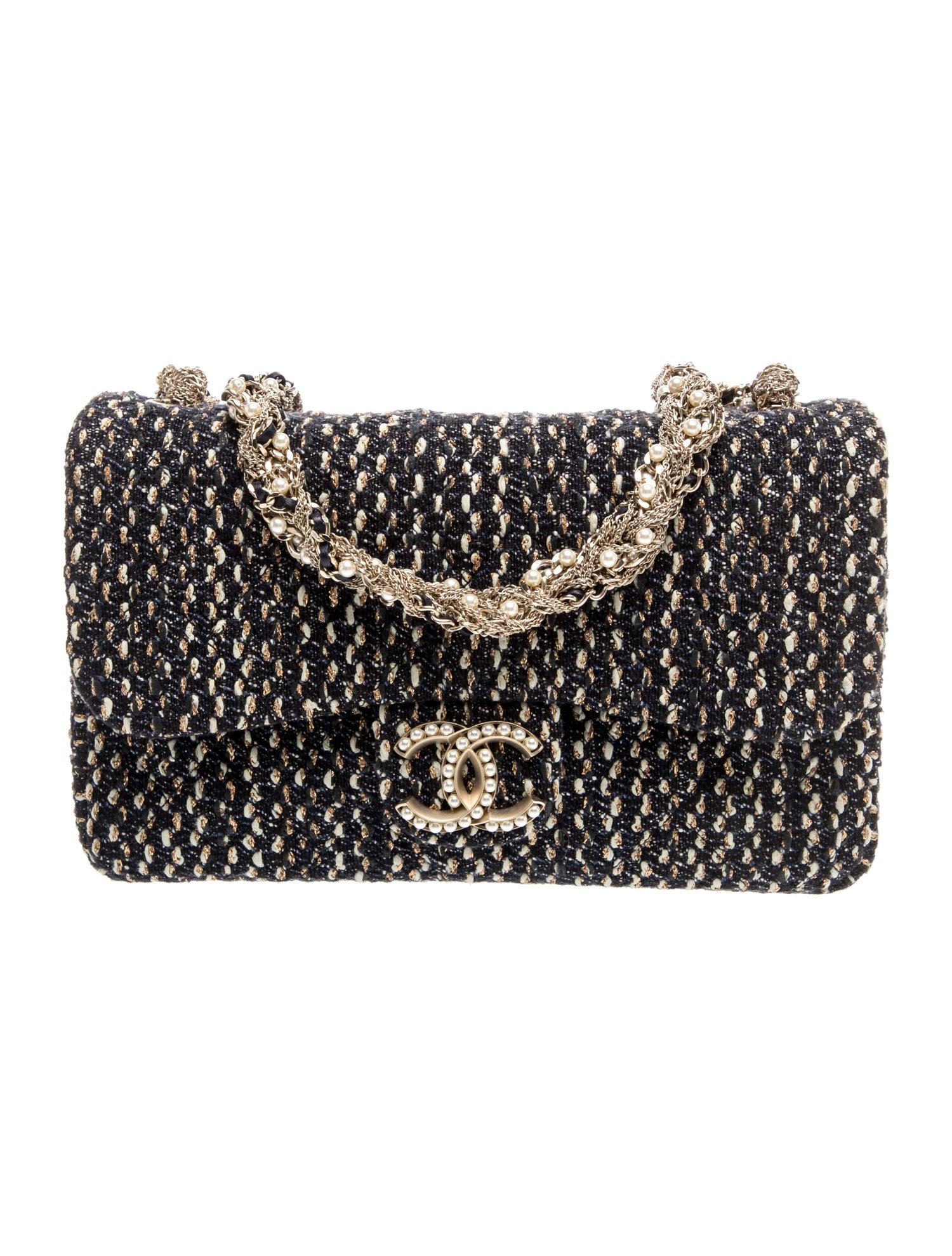 Westminster Tweed Flap Bag