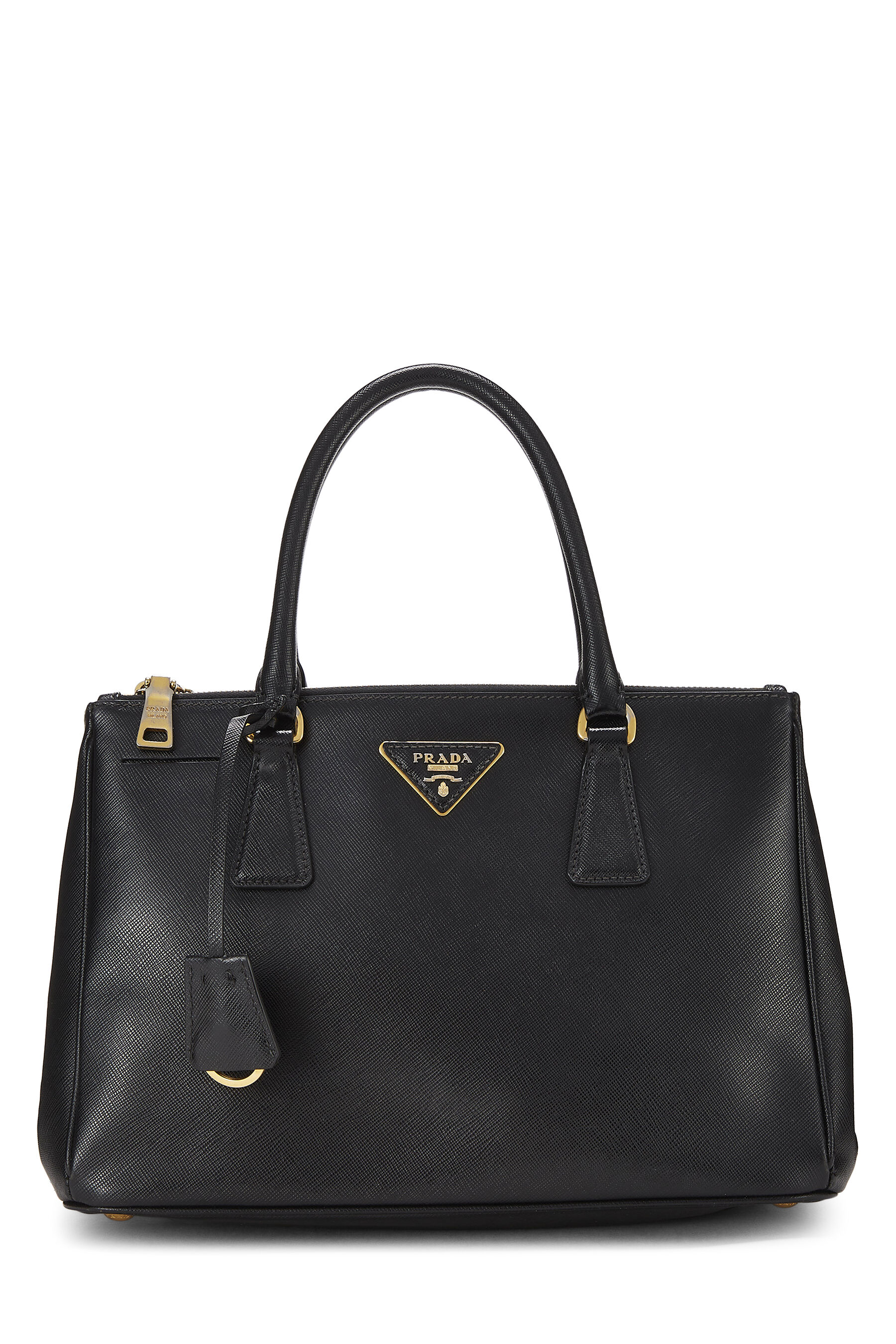 Prada Black Saffiano Executive Tote Small