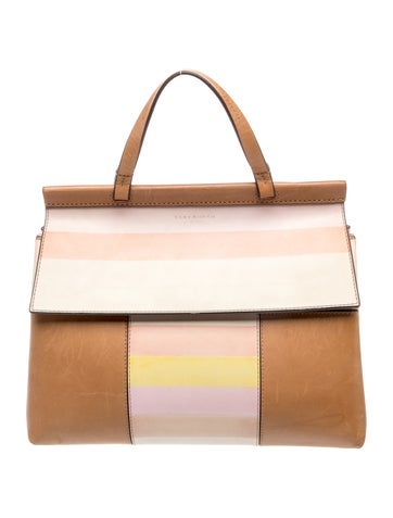 Leather Top Handle Bag