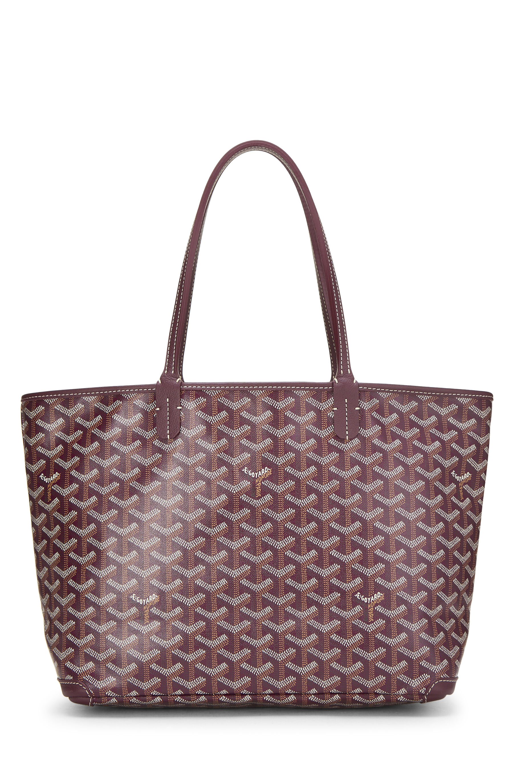 Goyard Purple Goyardine Canvas Artois PM