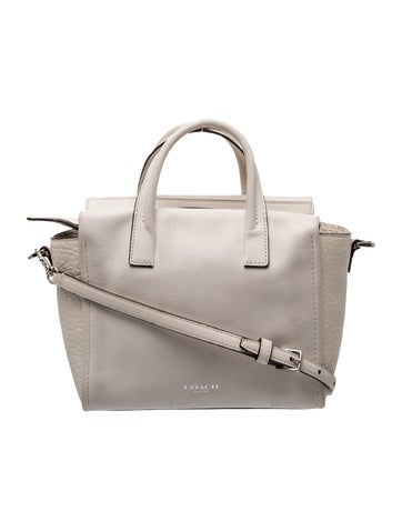 Leather Top Handle Bag