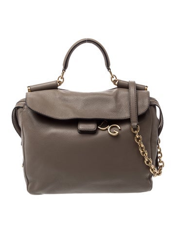 Dolce & Gabbana Leather Top Handle Bag