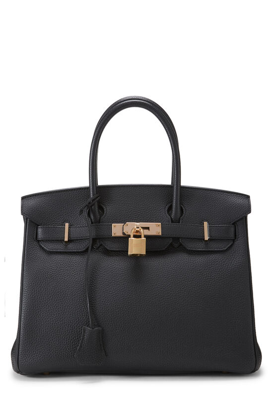 Hermes Black Togo Birkin 30