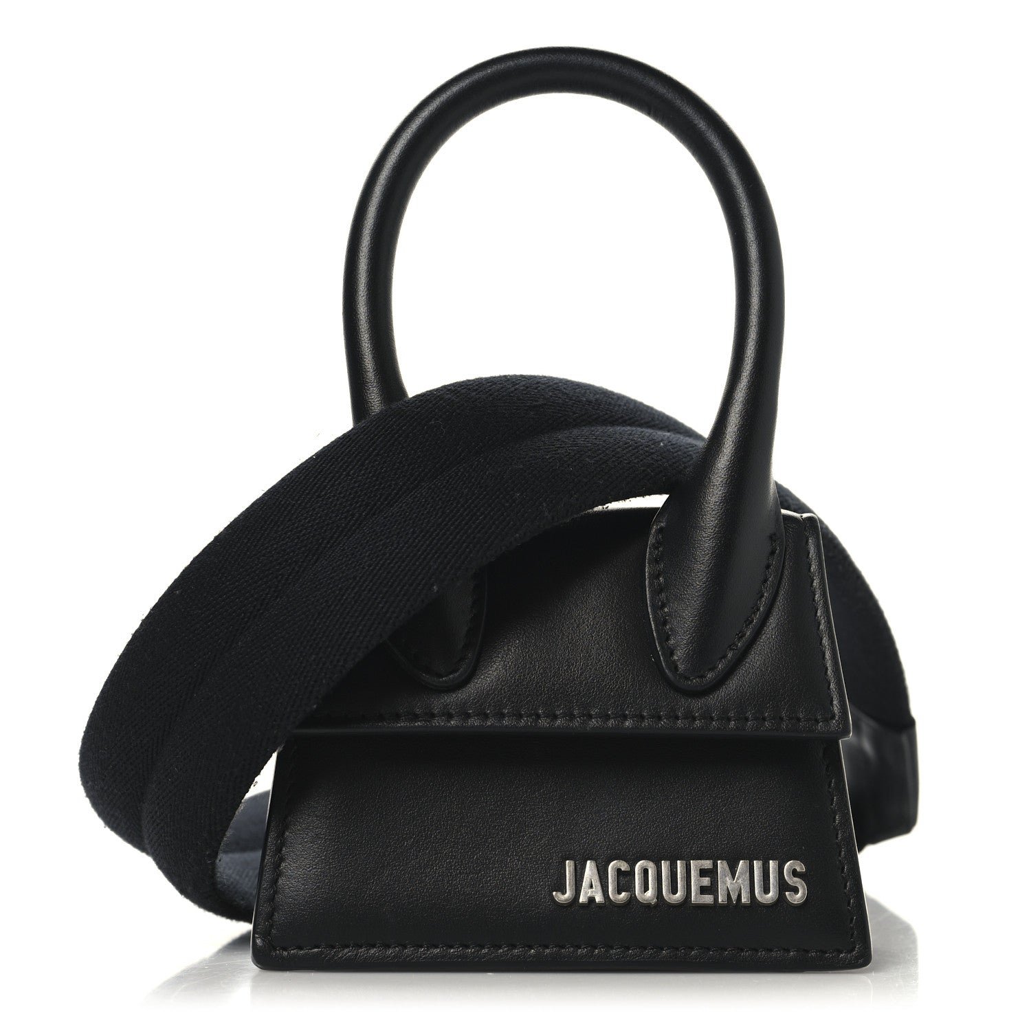 Jacquemus Jacquemus Smooth Calfskin Le Chiquito Homme Black