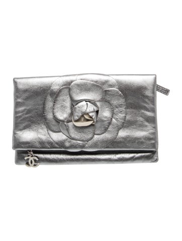Camellia Foldover Clutch