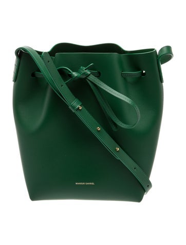 Mansur Gavriel Leather Bucket Bag