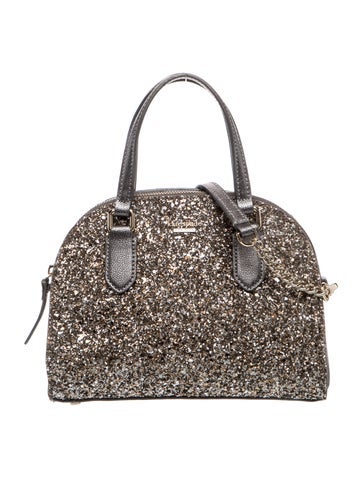 Glitter Top Handle Bag
