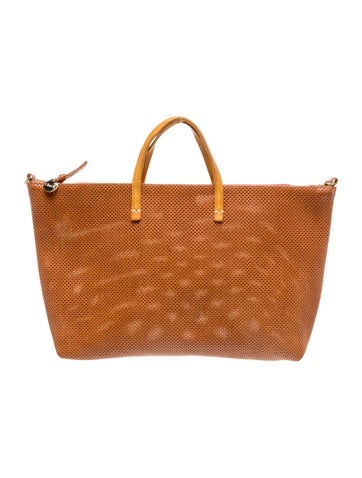Leather Top Handle Bag