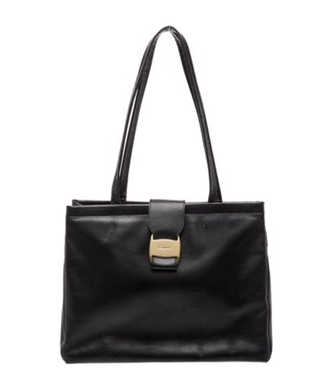 Salvatore Ferragamo Ferragamo Leather Top Handle Bag