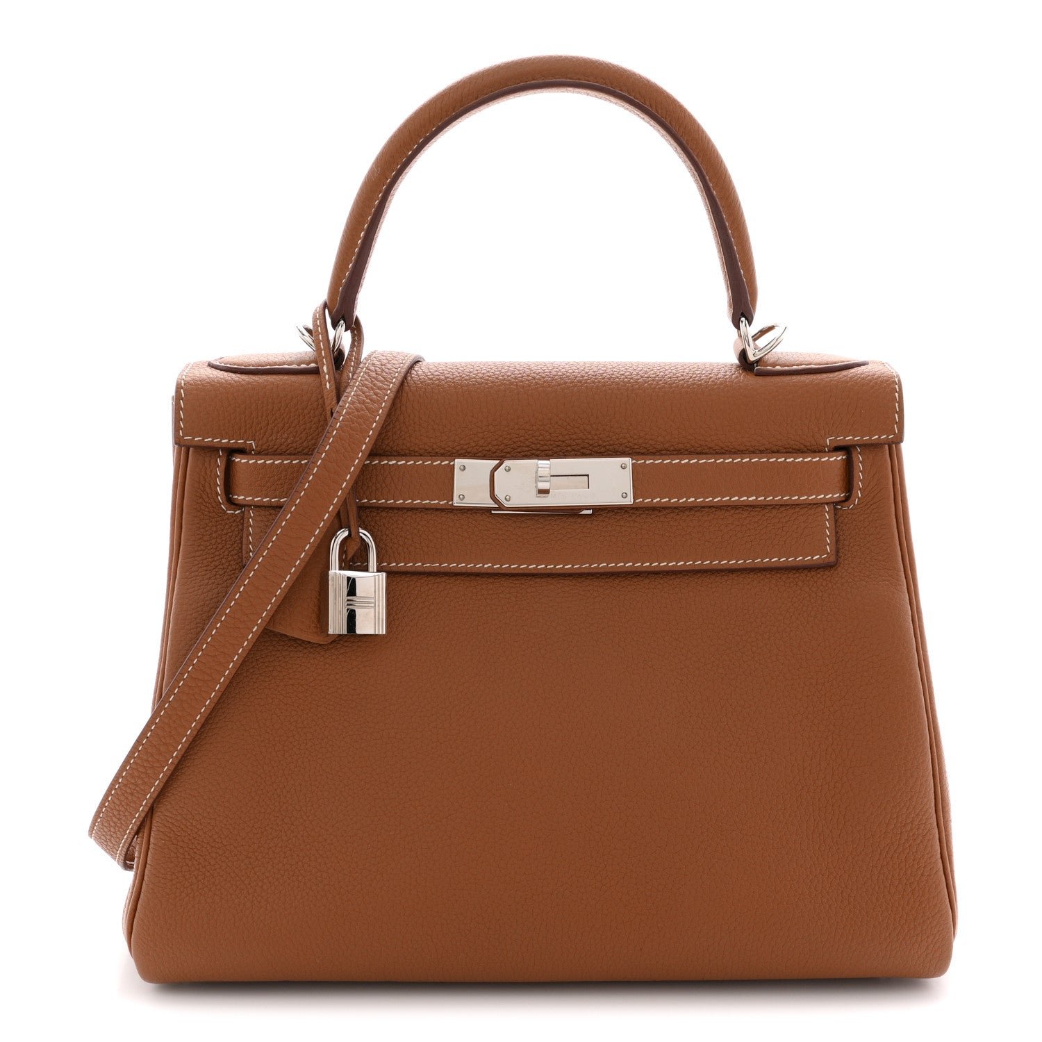 Hermes Hermes Togo Kelly Retourne 28 Gold