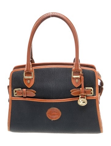 Dooney & Bourke Leather Top Handle Bag