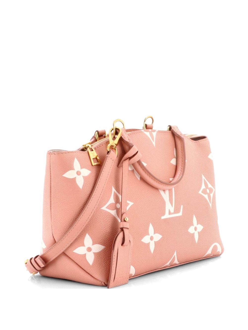 Louis Vuitton Petit Palais Handbag Bicolor Monogram Empreinte Giant satchel