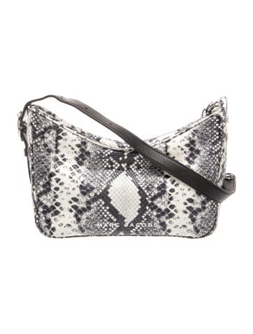 Embossed Leather Shoulder Bag w/ Tags