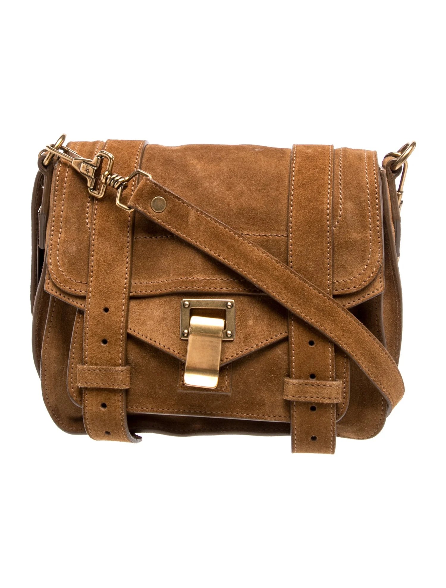 Suede Crossbody Bag