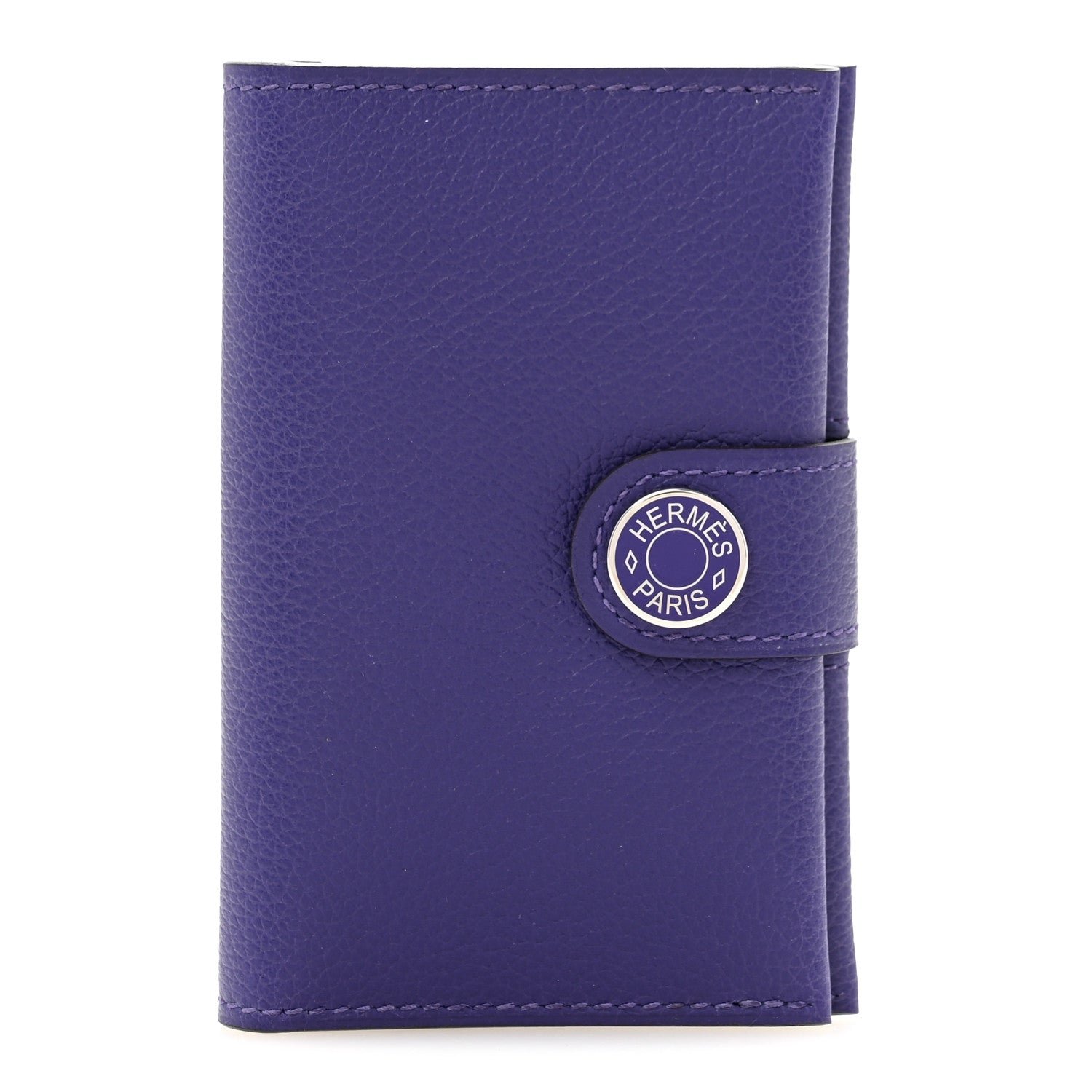 Hermes Evercolor RMS Card Holder Purple