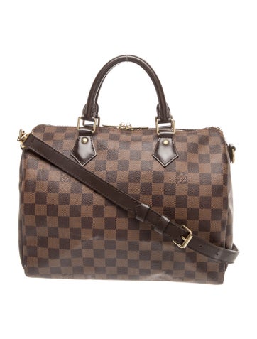 Damier Ebene Speedy Bandouliere 30