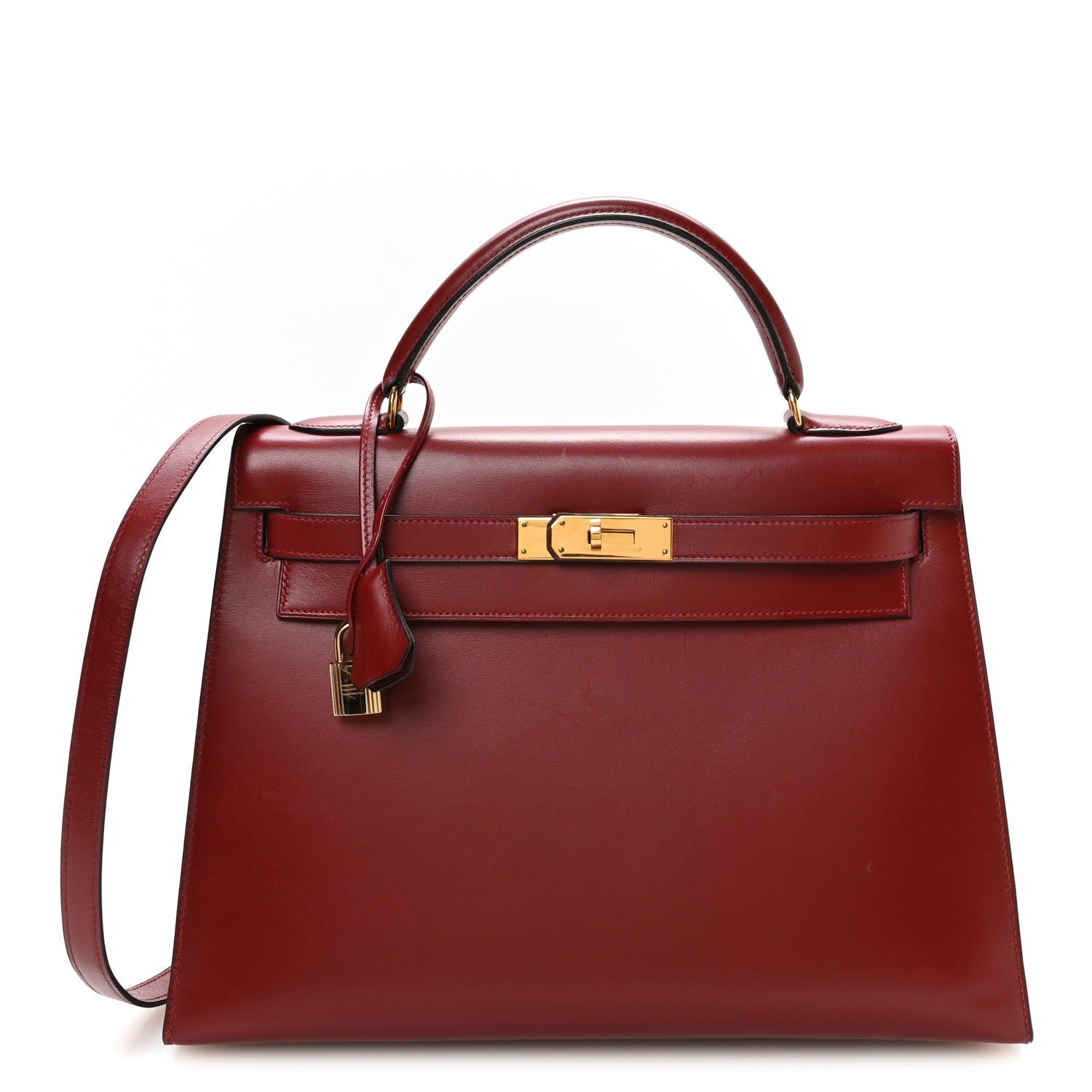 Hermes Box Kelly Sellier 32 Rouge H