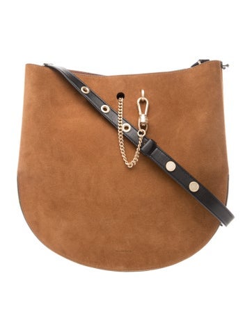 Suede Shoulder Bag