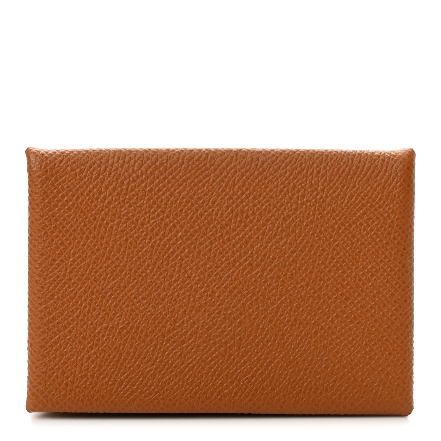 Hermes Epsom Calvi Card Case Gold