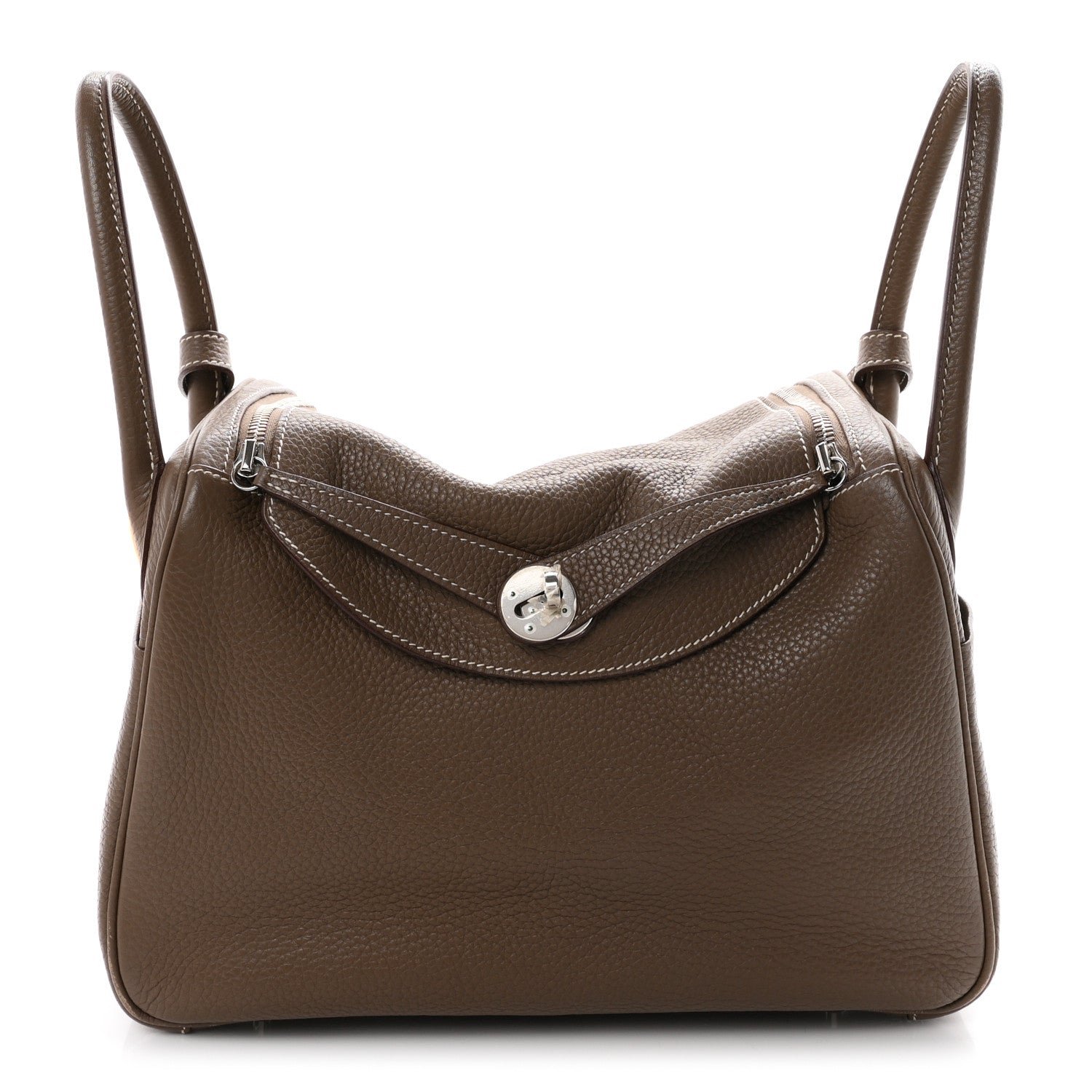 Hermes Taurillon Clemence Lindy 30 Etoupe