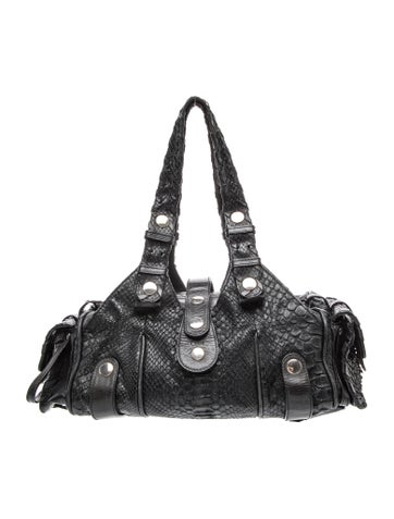 Chloe Python Shoulder Bag
