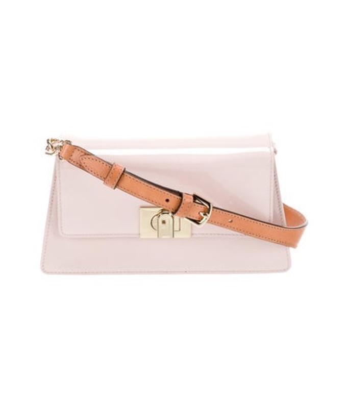 Furla Patent Leather Shoulder Bag