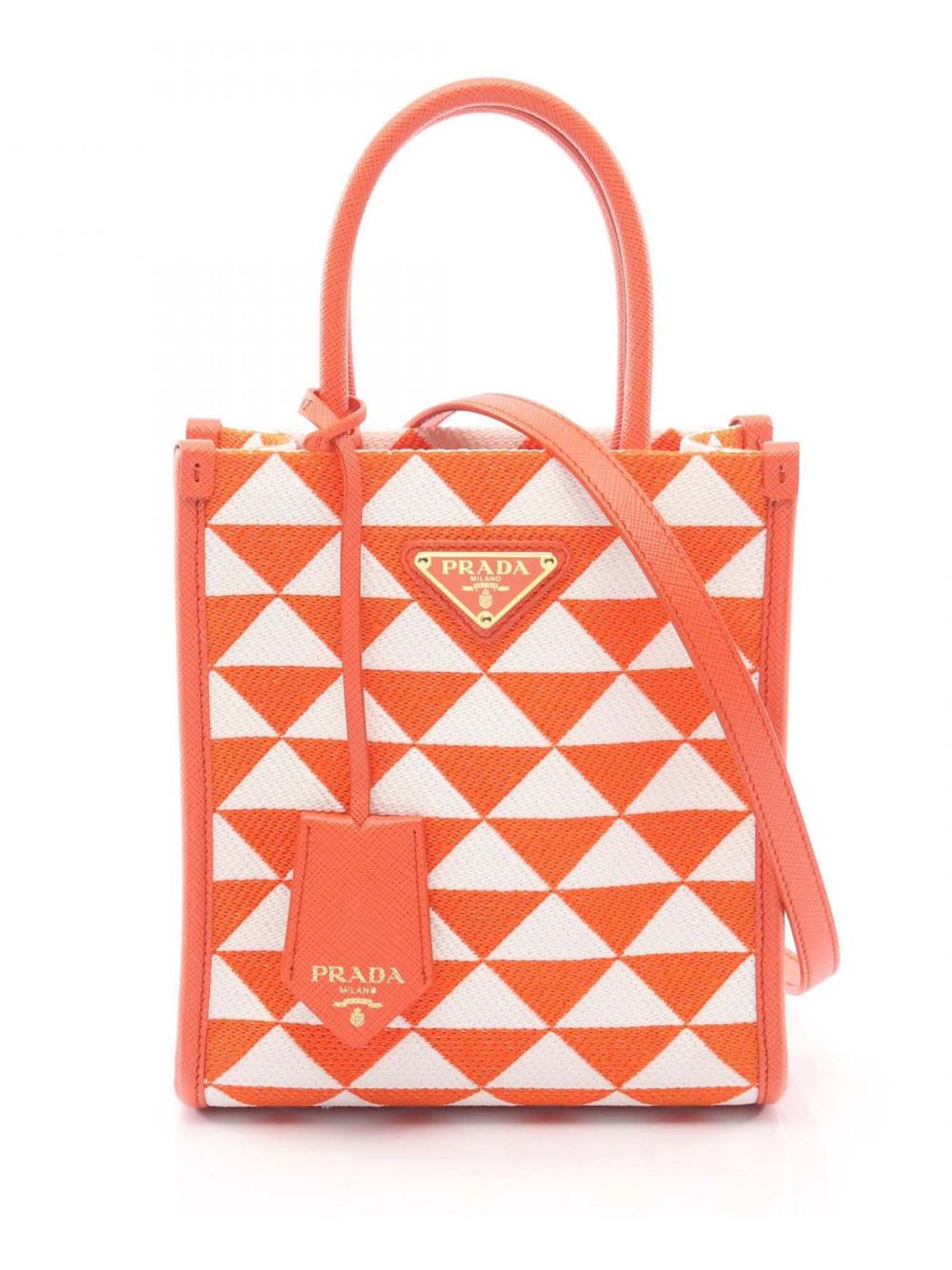 2013-2026 Mini Symbole Triangolo Tote satchel