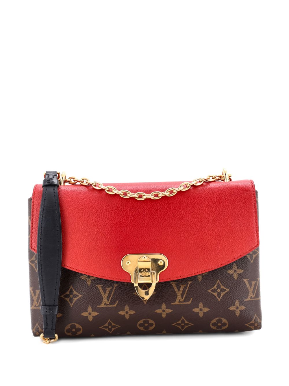Saint Placide Handbag Monogram Canvas and Leather shoulder bag