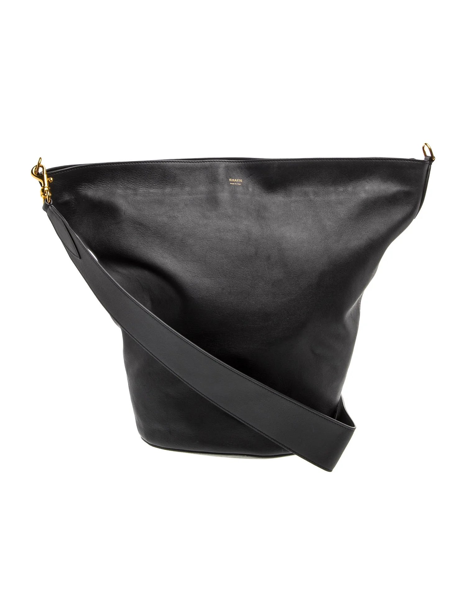 Khaite Leather Leather Iris Bucket Bag Small